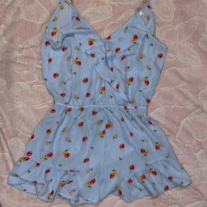Strawberry romper